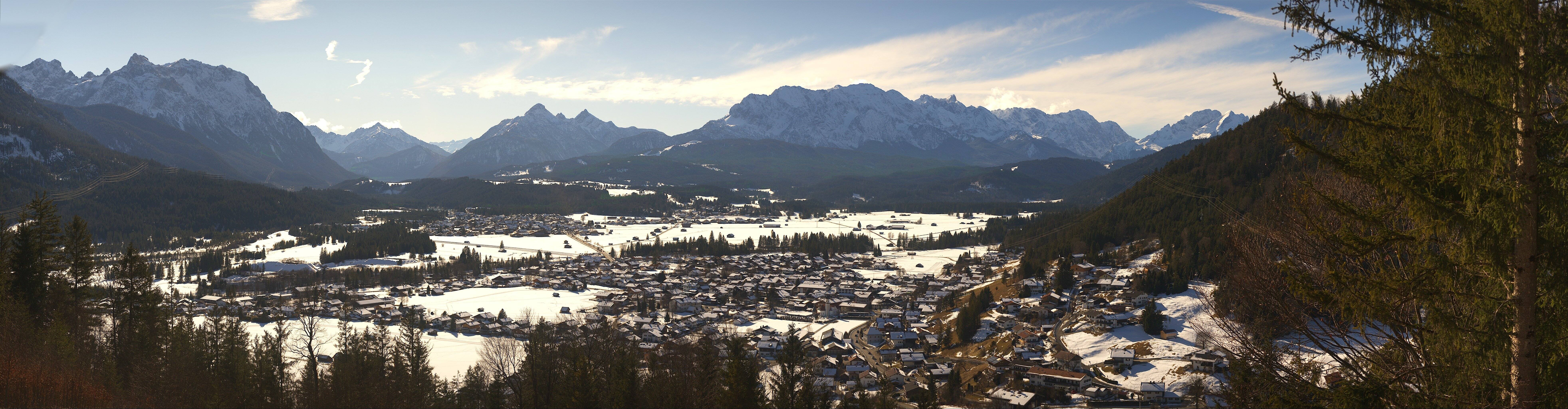 Archiv Foto Webcam Wallgau - Maxhütte