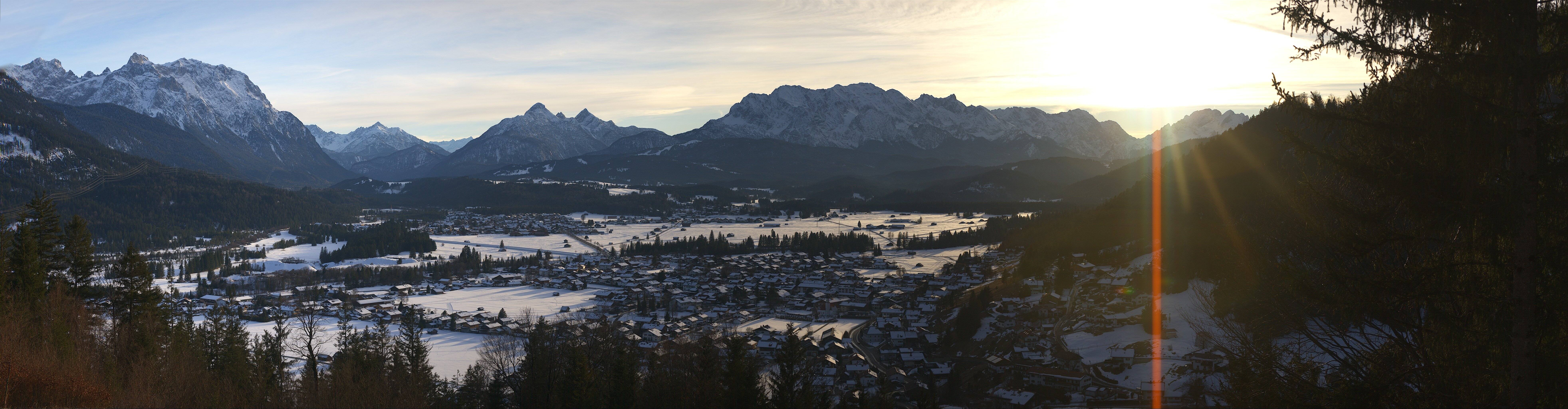 Archiv Foto Webcam Wallgau - Maxhütte
