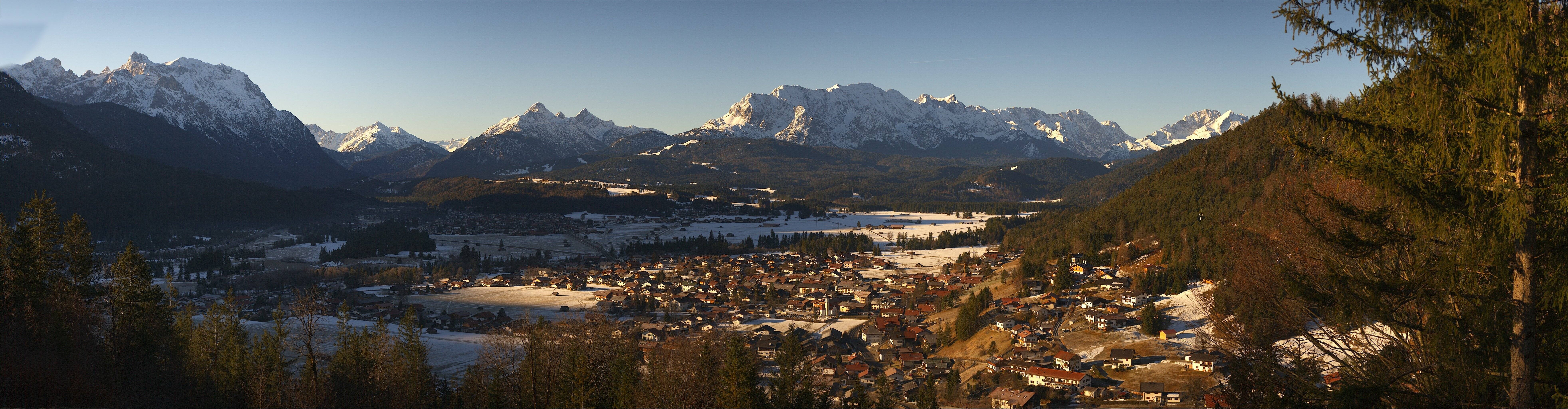 Archiv Foto Webcam Wallgau - Maxhütte