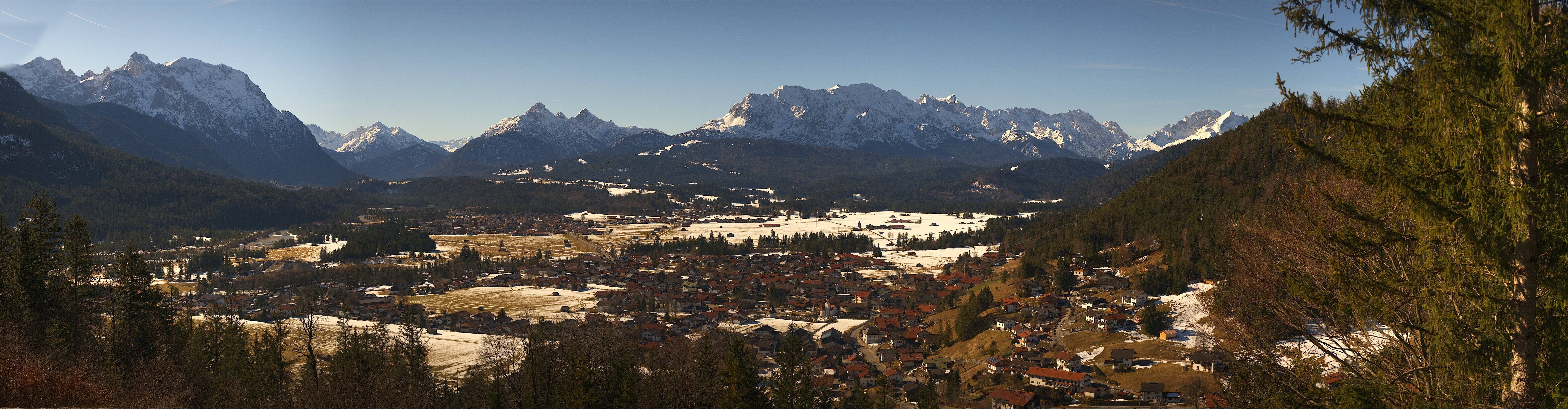 Archiv Foto Webcam Wallgau - Maxhütte