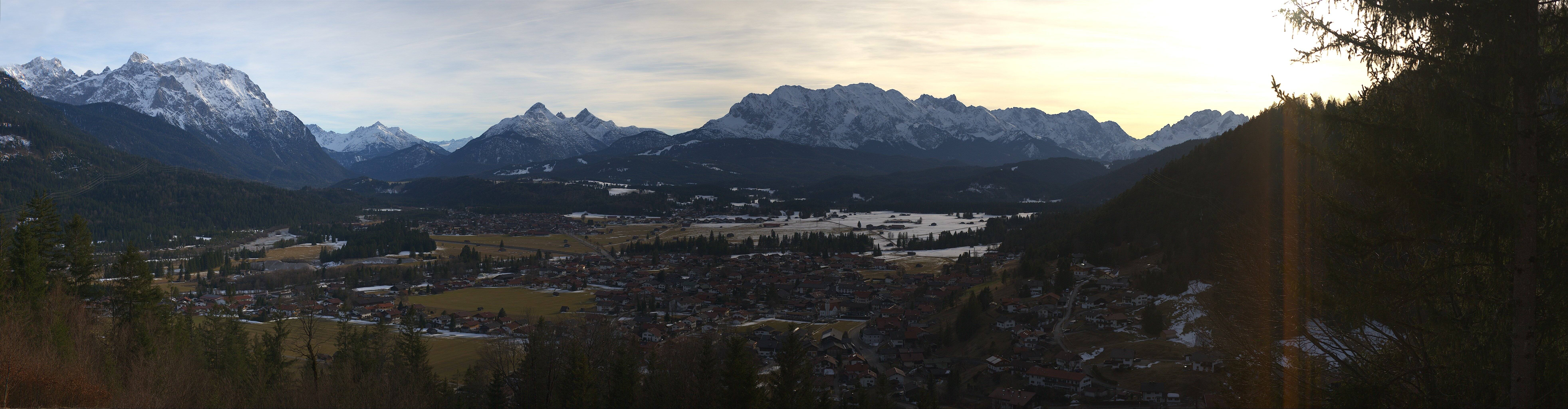 Archiv Foto Webcam Wallgau - Maxhütte