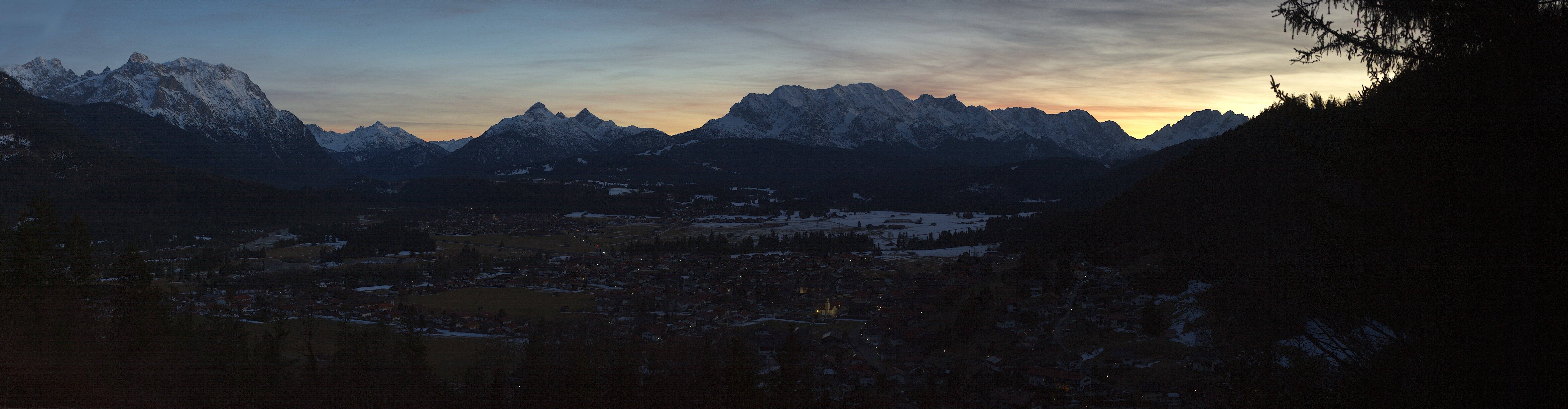 Archiv Foto Webcam Wallgau - Maxhütte