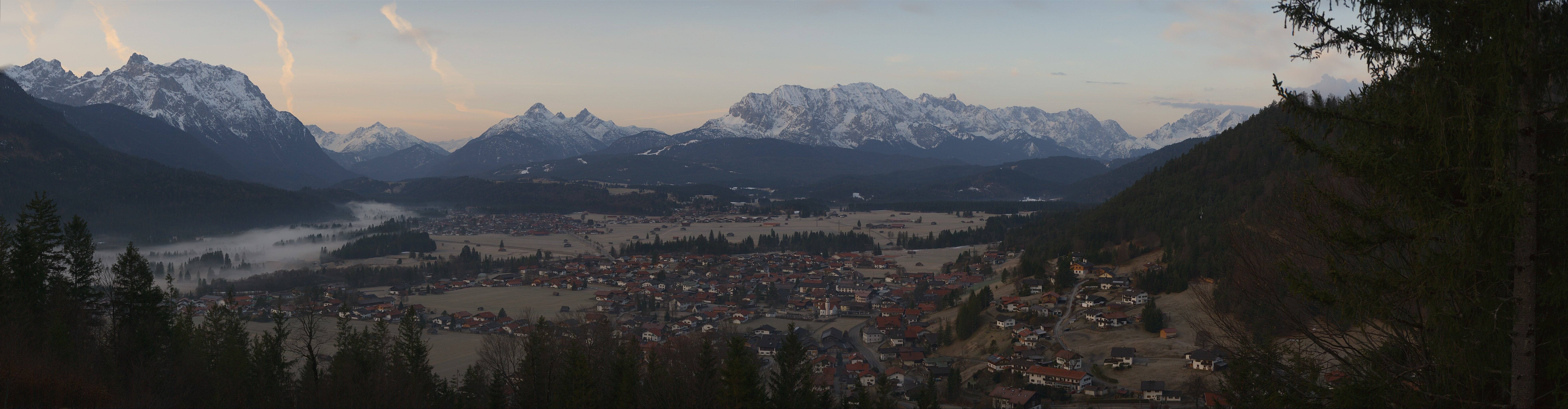 Archiv Foto Webcam Wallgau - Maxhütte