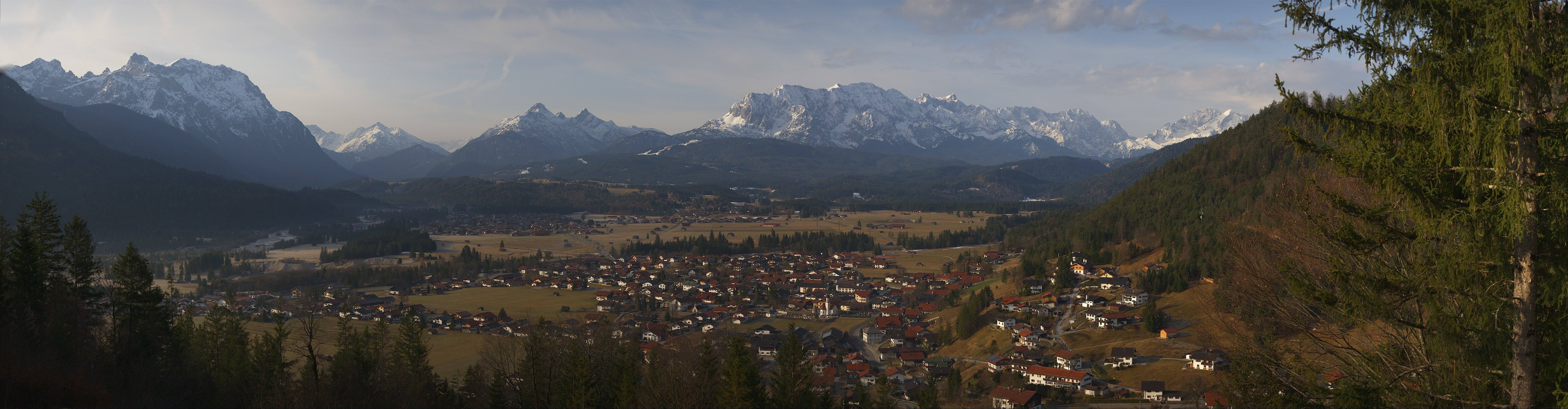 Archiv Foto Webcam Wallgau - Maxhütte