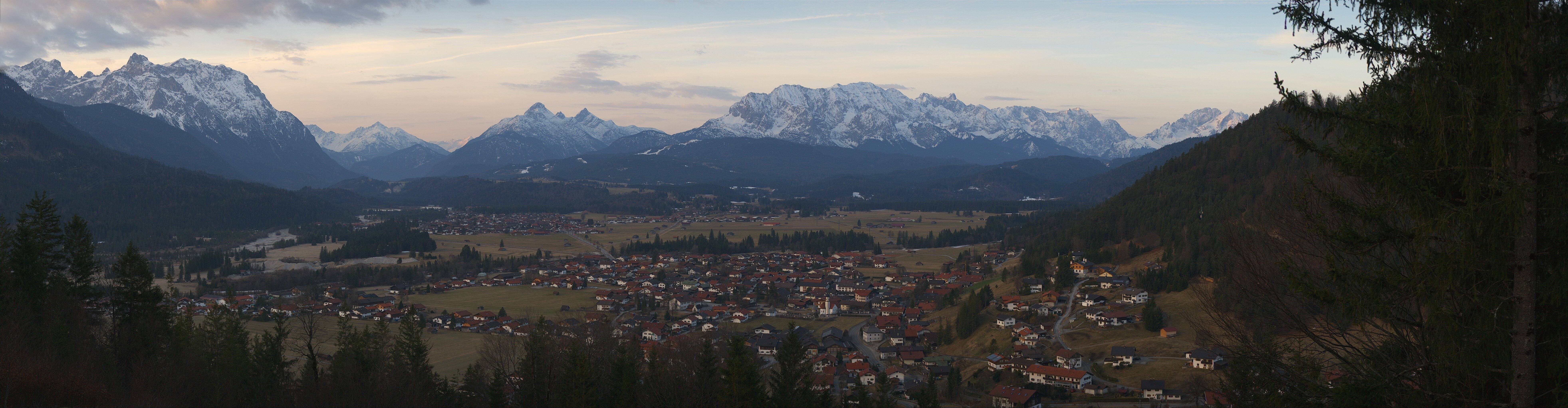 Archiv Foto Webcam Wallgau - Maxhütte