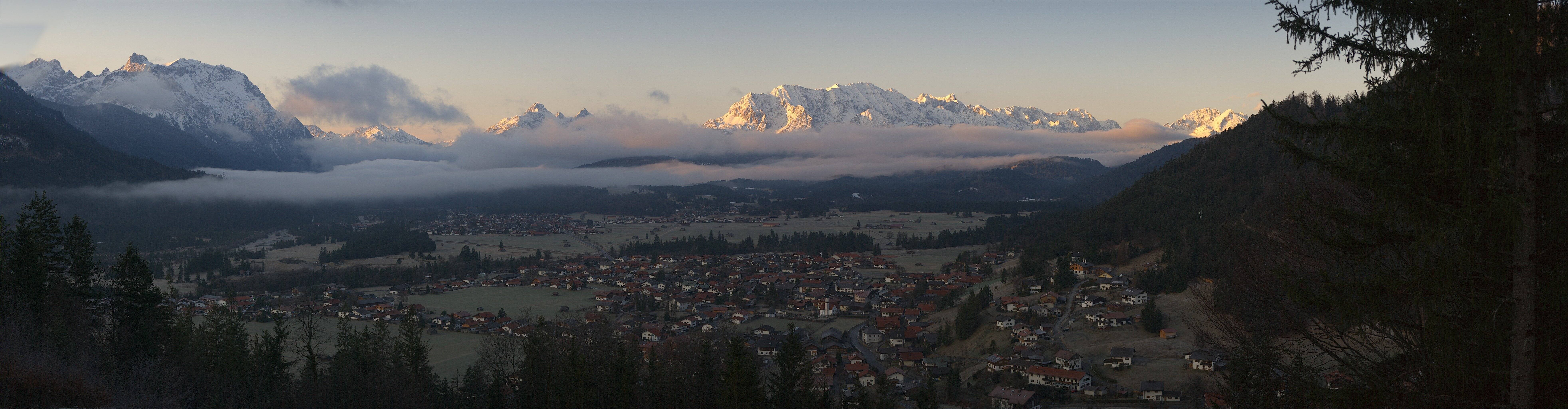 Archiv Foto Webcam Wallgau - Maxhütte