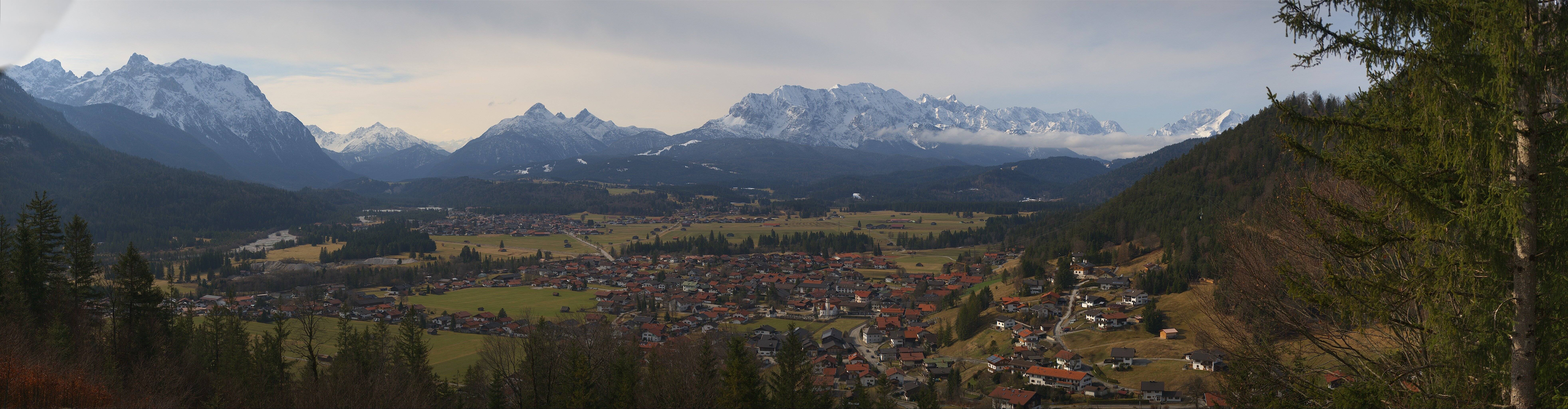 Archiv Foto Webcam Wallgau - Maxhütte