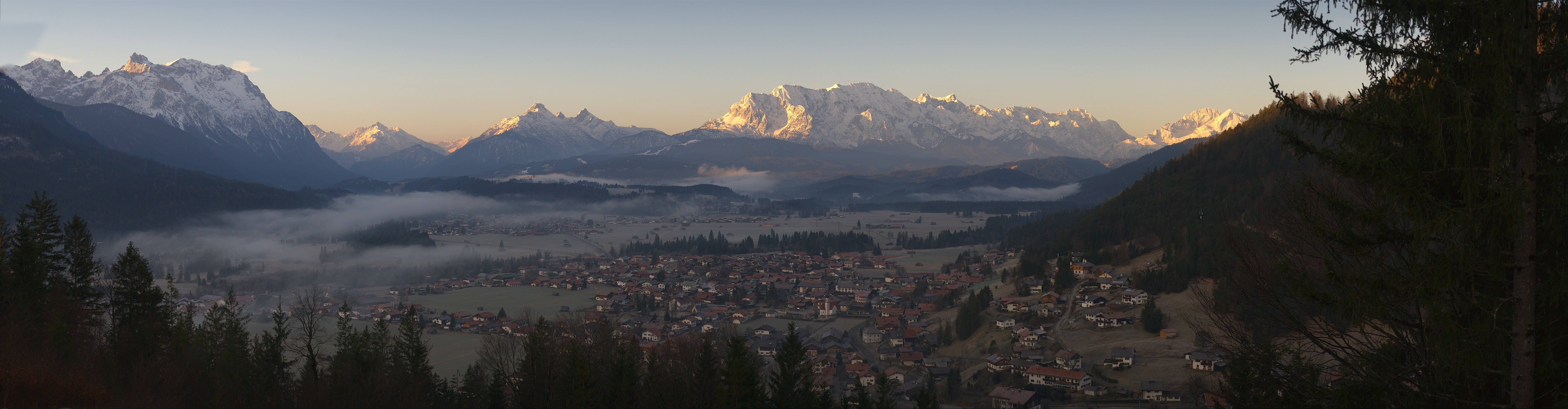 Archiv Foto Webcam Wallgau - Maxhütte