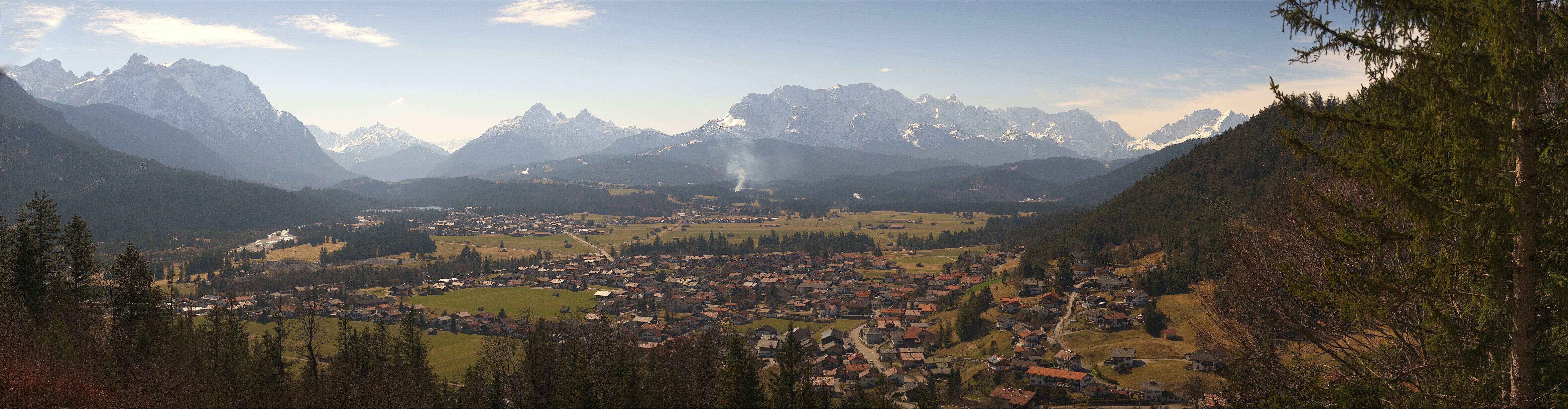 Archiv Foto Webcam Wallgau - Maxhütte