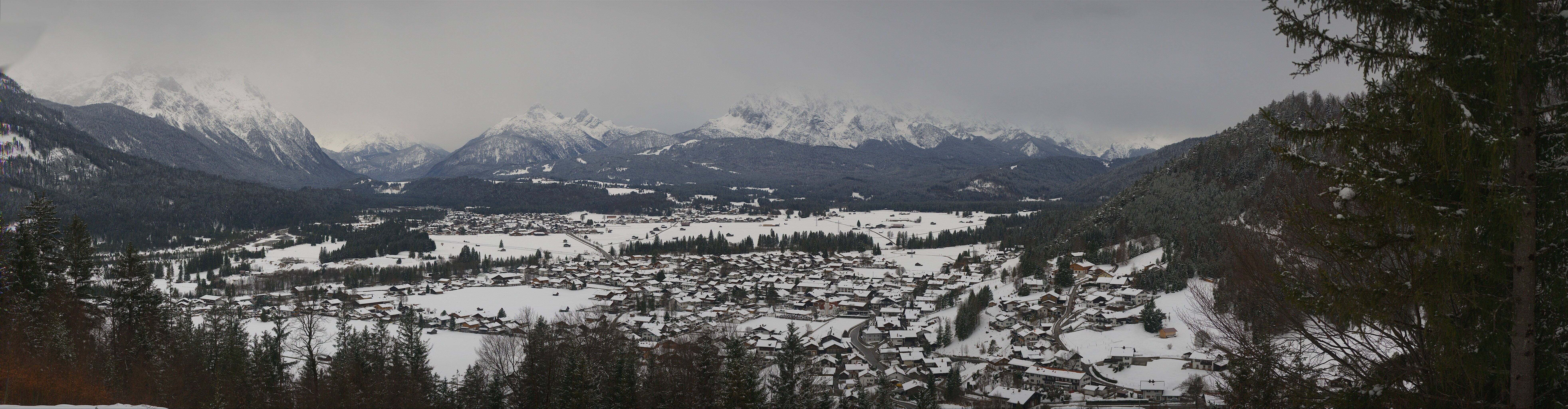 Archiv Foto Webcam Wallgau - Maxhütte