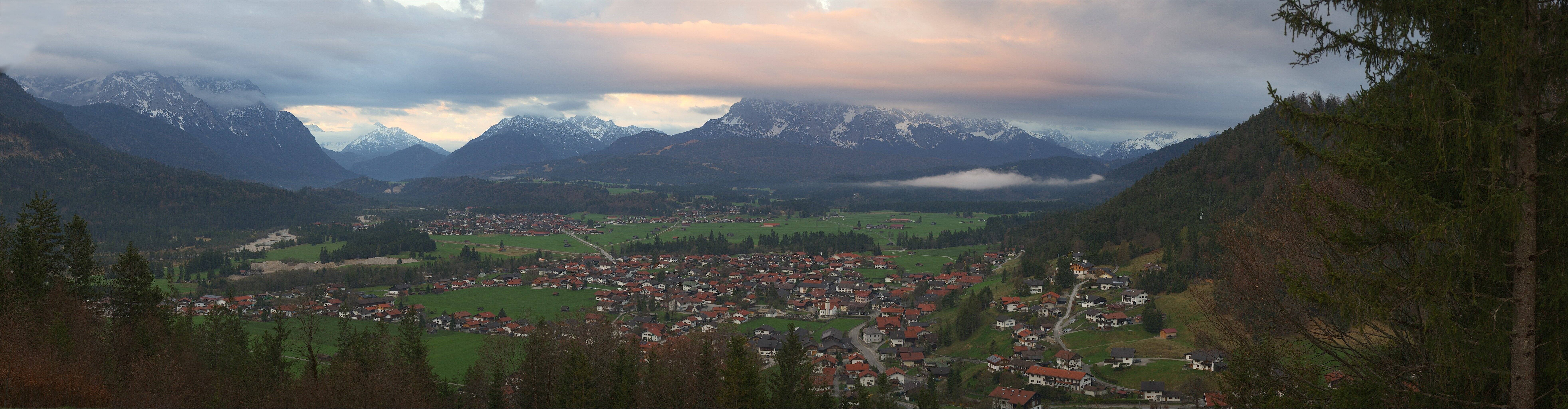 Archiv Foto Webcam Wallgau - Maxhütte