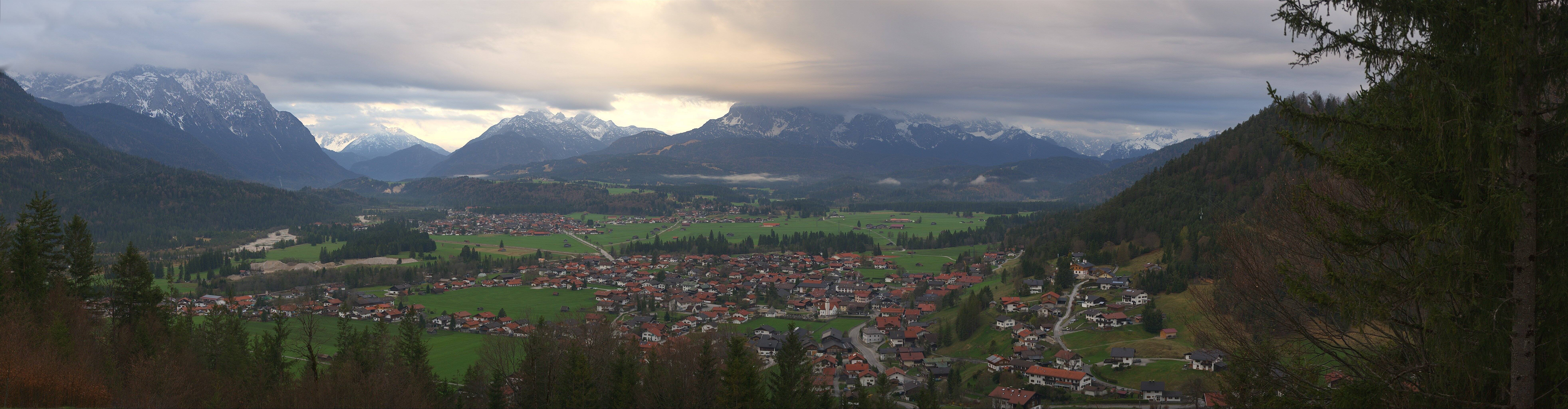 Archiv Foto Webcam Wallgau - Maxhütte