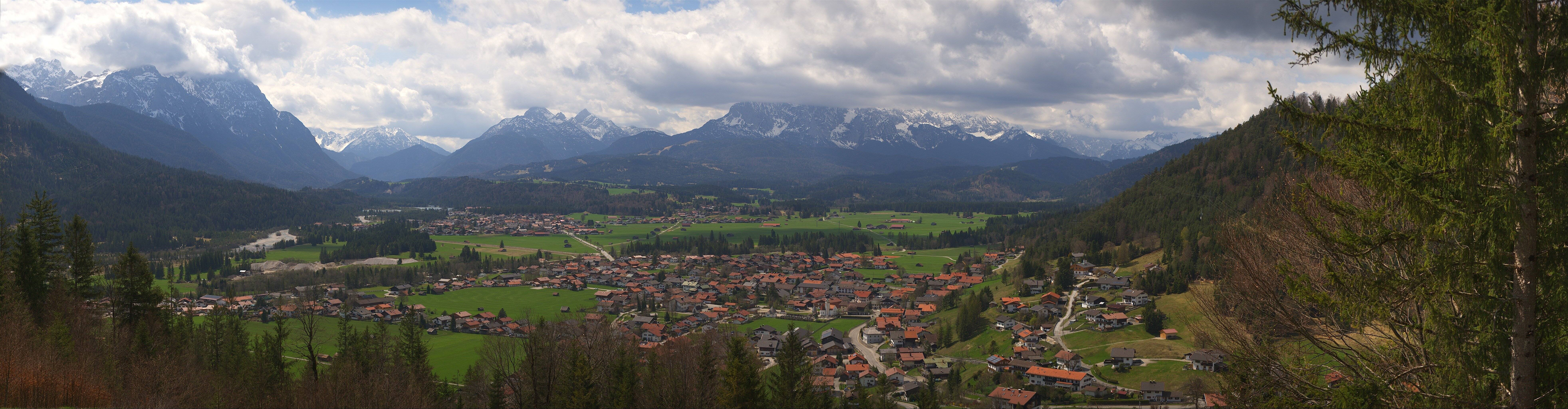 Archiv Foto Webcam Wallgau - Maxhütte