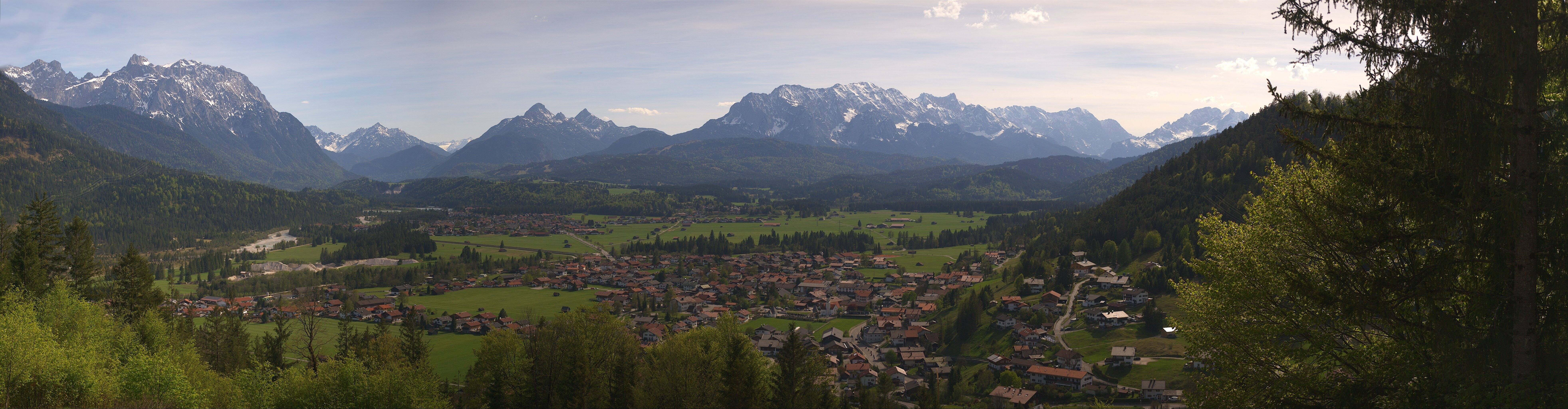 Archiv Foto Webcam Wallgau - Maxhütte