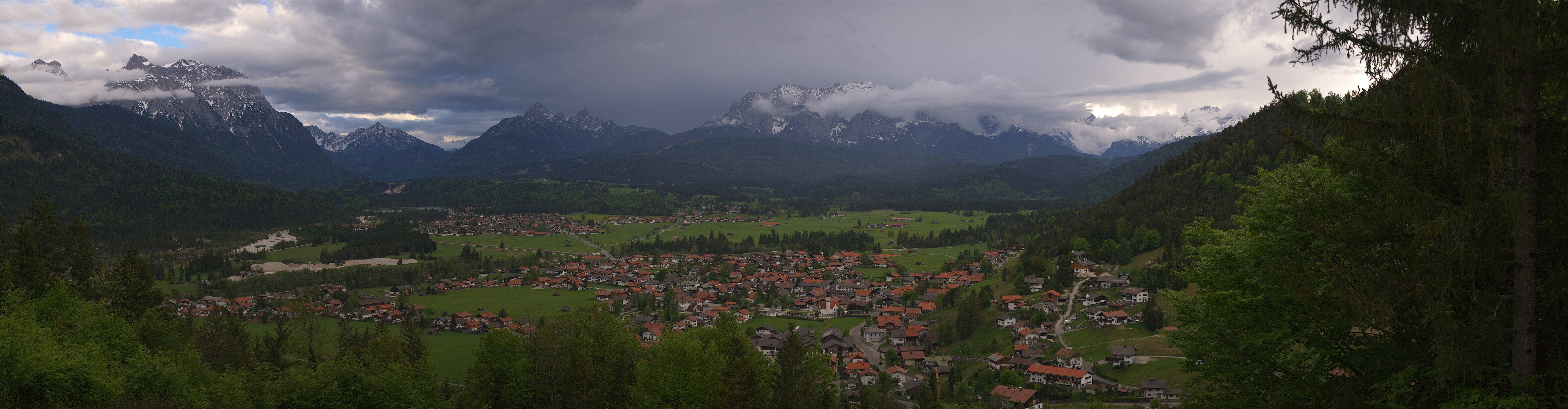 Archiv Foto Webcam Wallgau - Maxhütte
