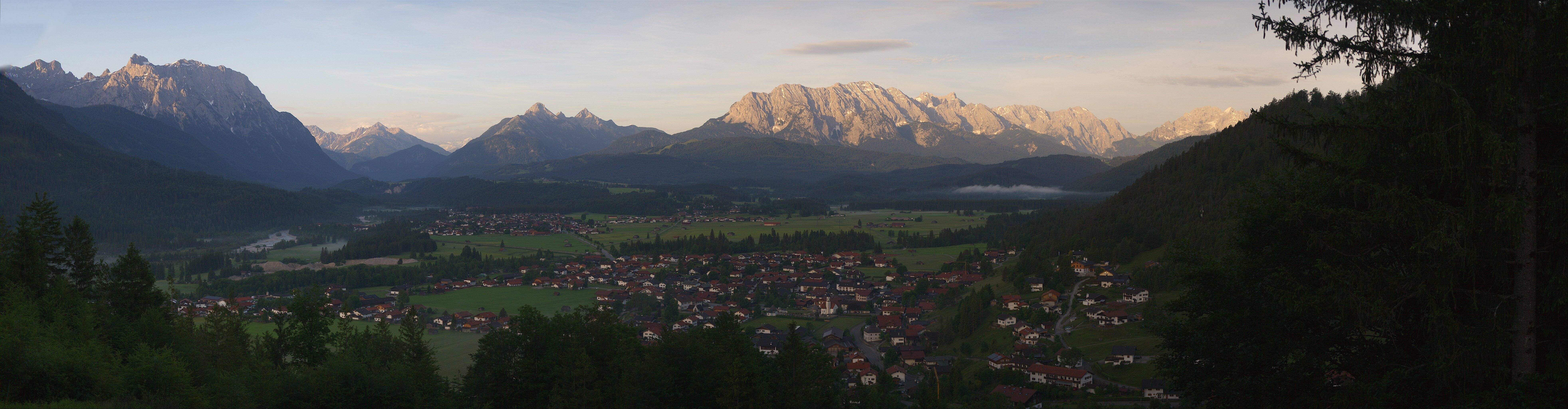 Archiv Foto Webcam Wallgau - Maxhütte