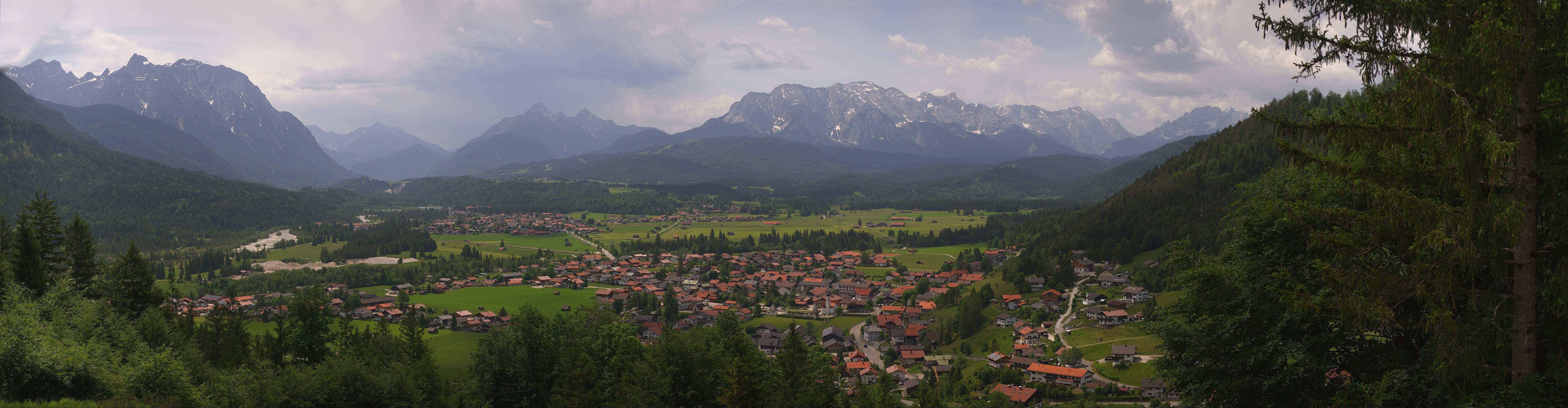 Archiv Foto Webcam Wallgau - Maxhütte
