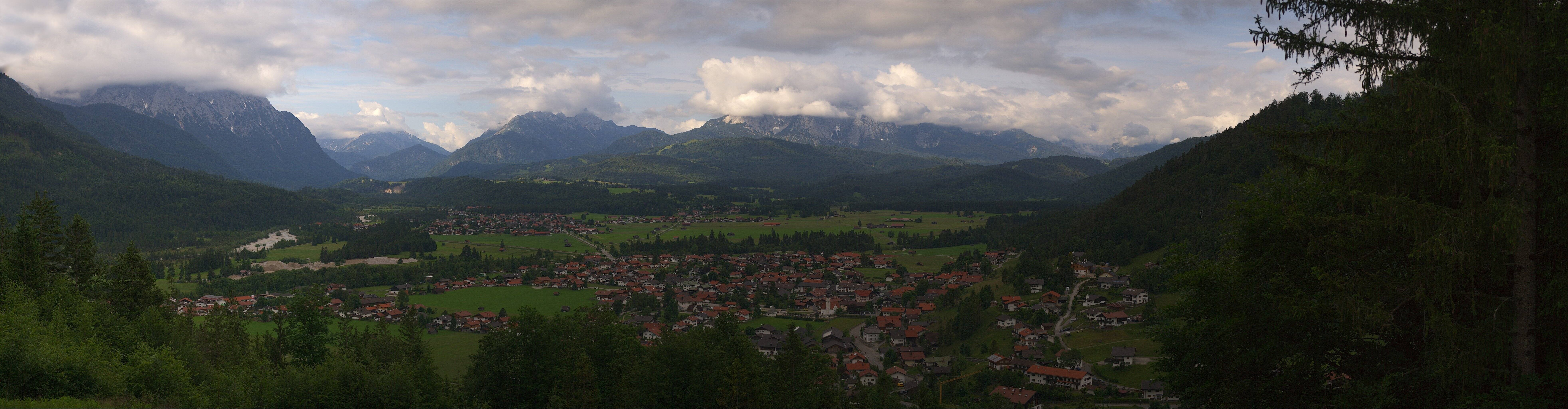 Archiv Foto Webcam Wallgau - Maxhütte