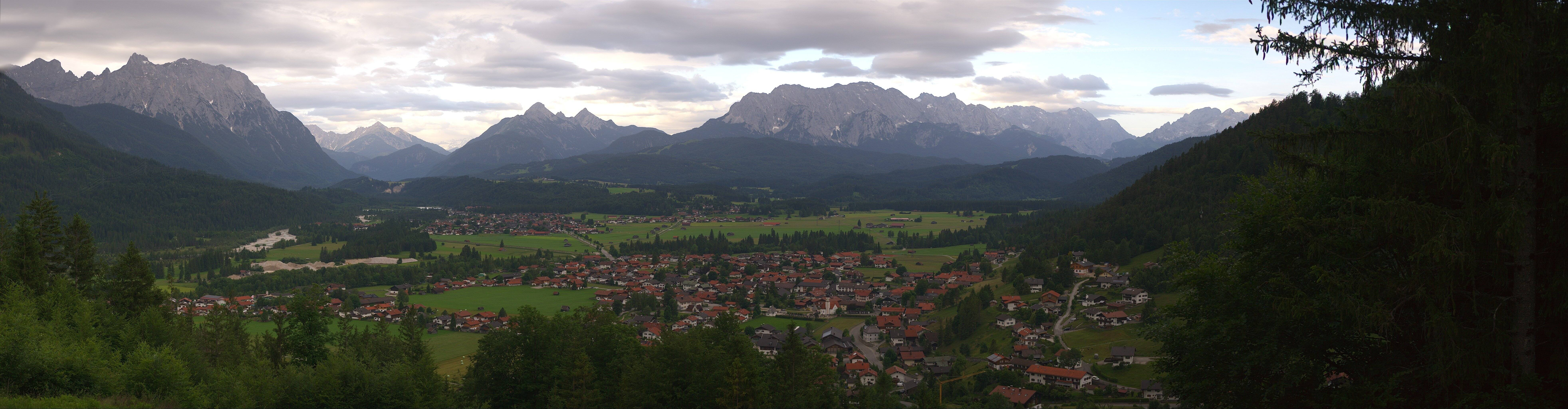 Archiv Foto Webcam Wallgau - Maxhütte