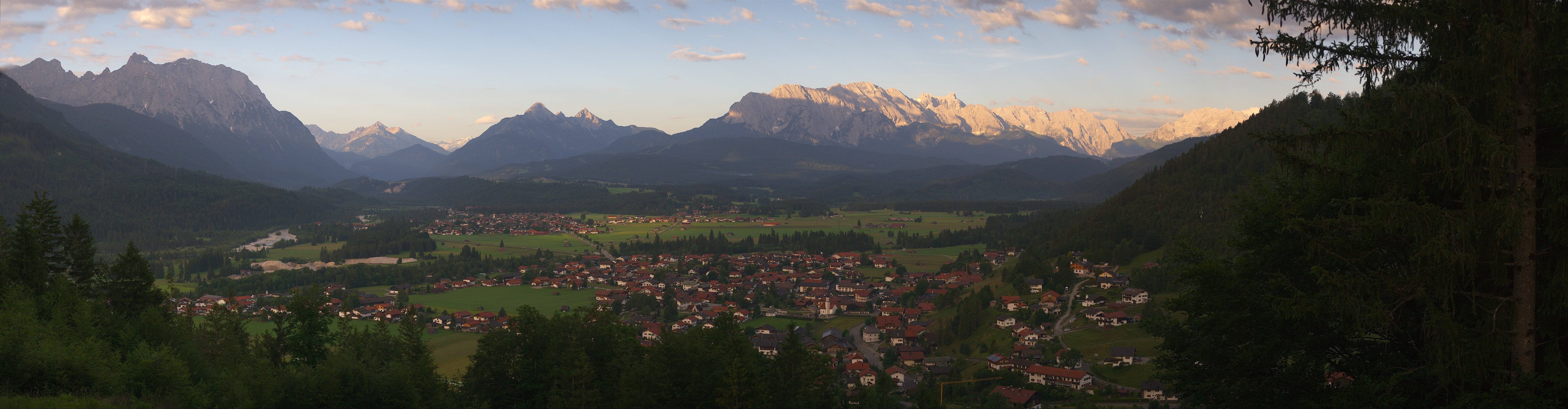 Archiv Foto Webcam Wallgau - Maxhütte