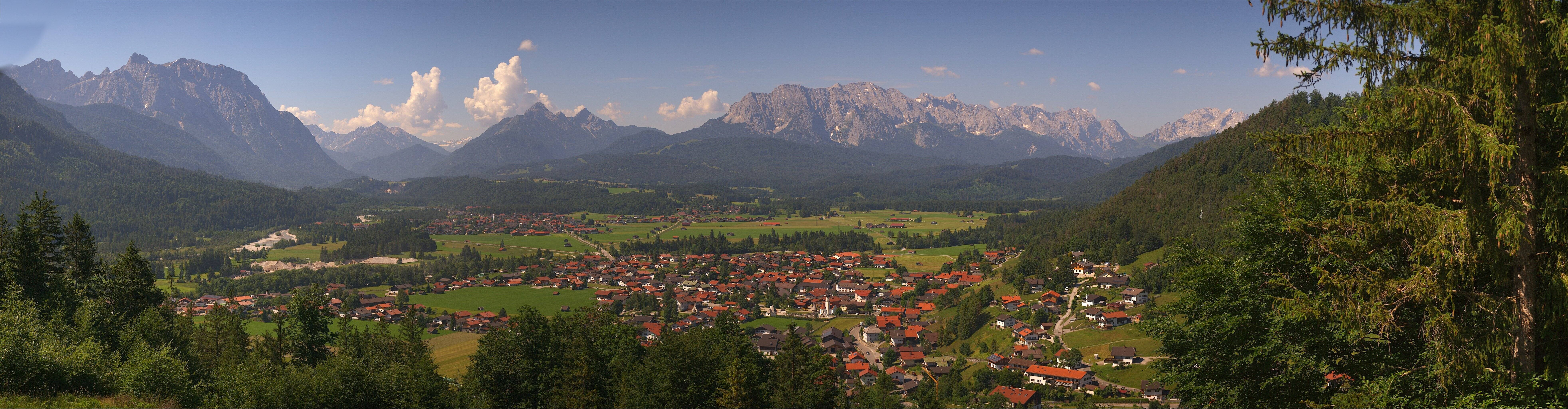 Archiv Foto Webcam Wallgau - Maxhütte
