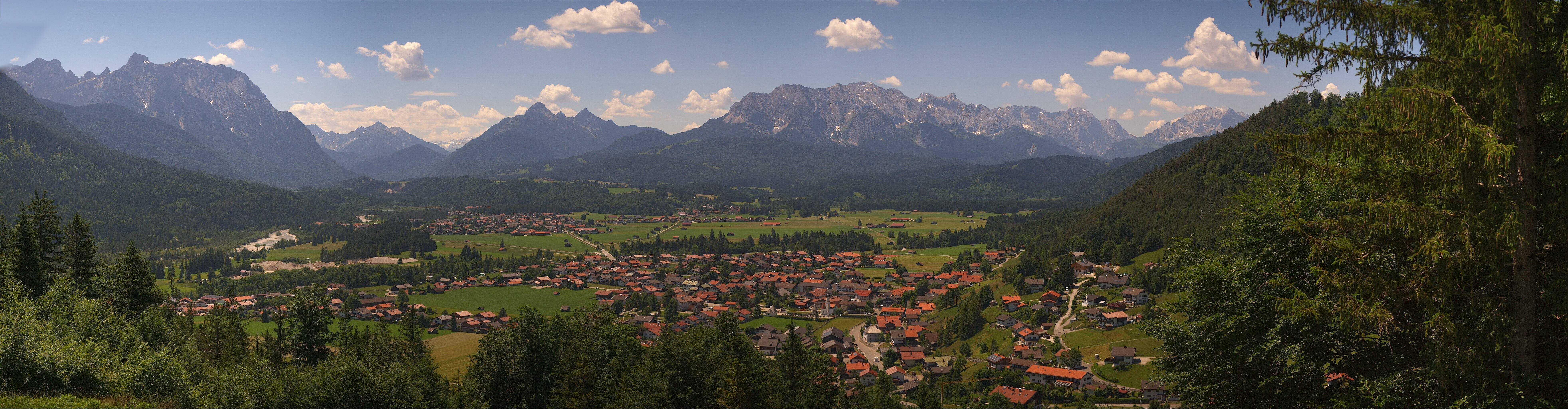 Archiv Foto Webcam Wallgau - Maxhütte