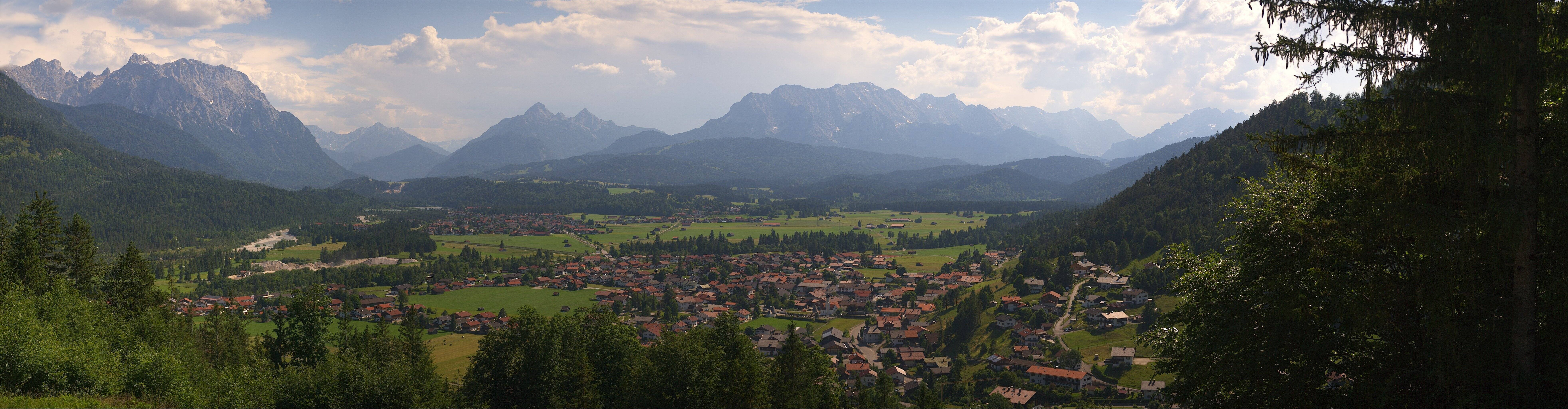 Archiv Foto Webcam Wallgau - Maxhütte