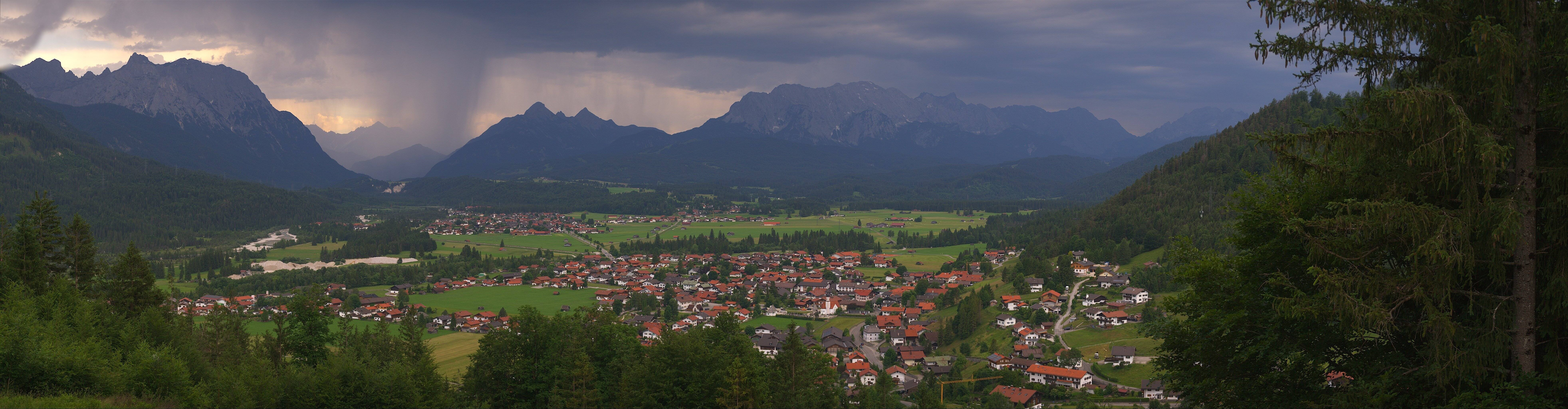 Archiv Foto Webcam Wallgau - Maxhütte
