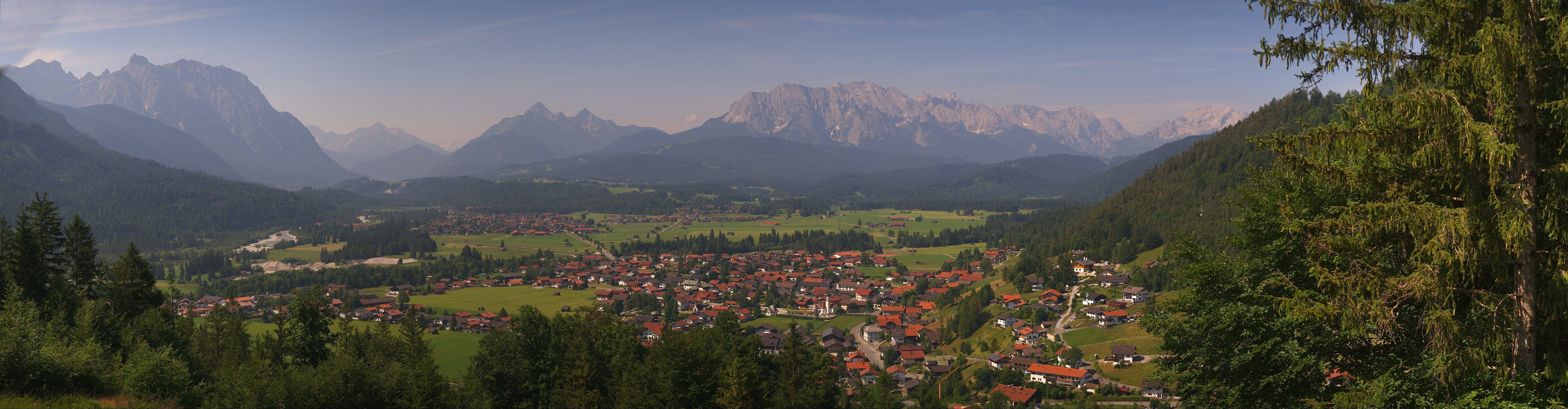 Archiv Foto Webcam Wallgau - Maxhütte