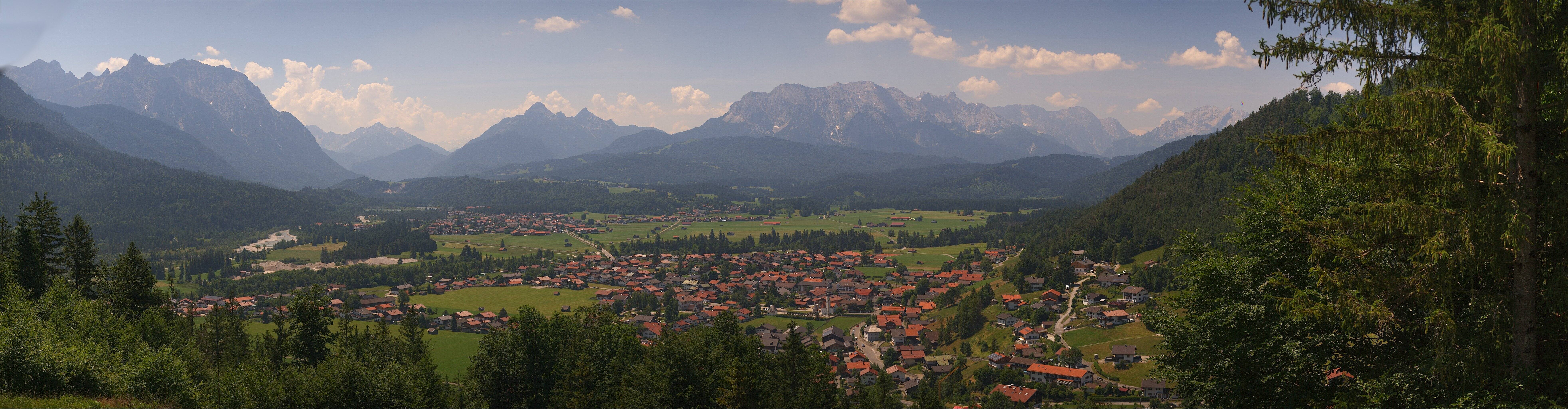 Archiv Foto Webcam Wallgau - Maxhütte