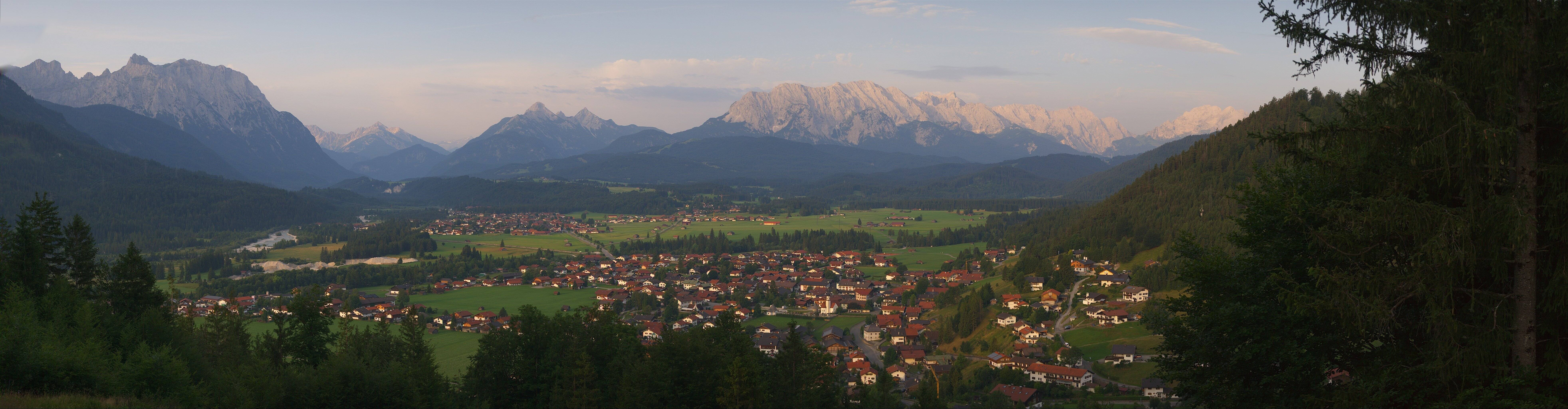 Archiv Foto Webcam Wallgau - Maxhütte