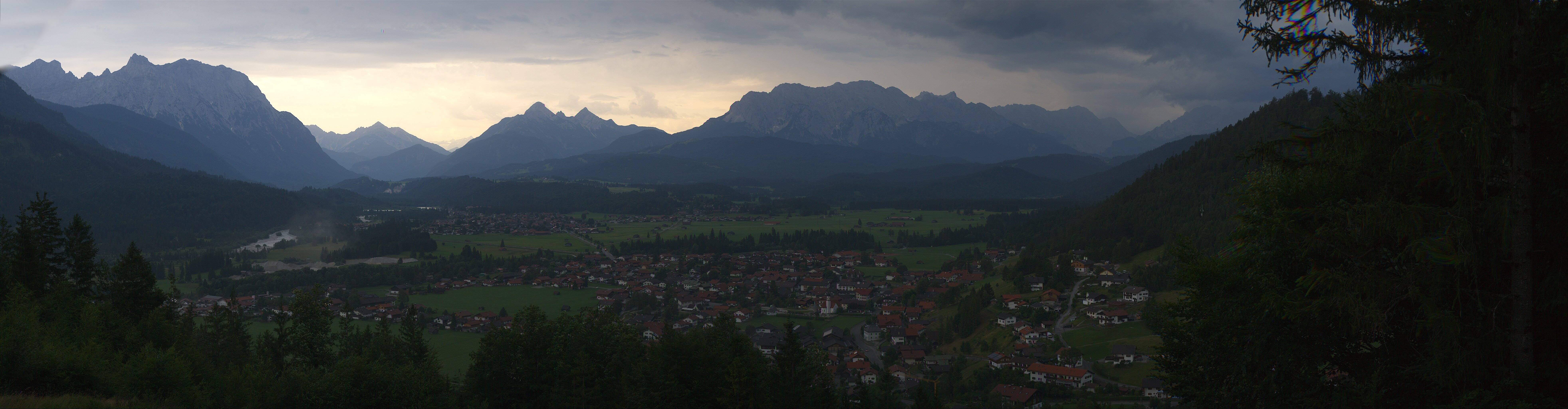 Archiv Foto Webcam Wallgau - Maxhütte