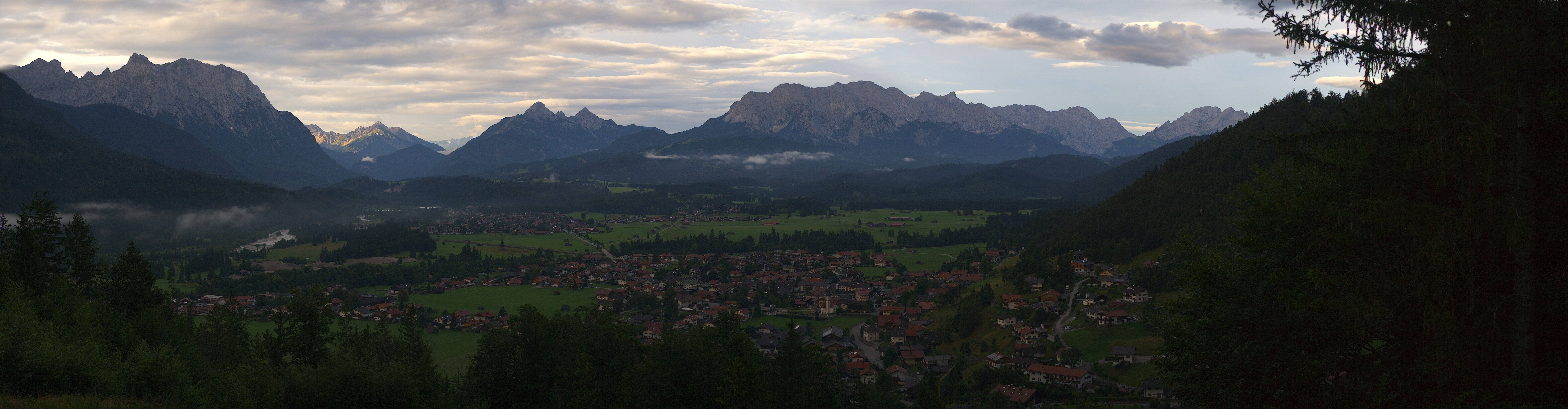 Archiv Foto Webcam Wallgau - Maxhütte