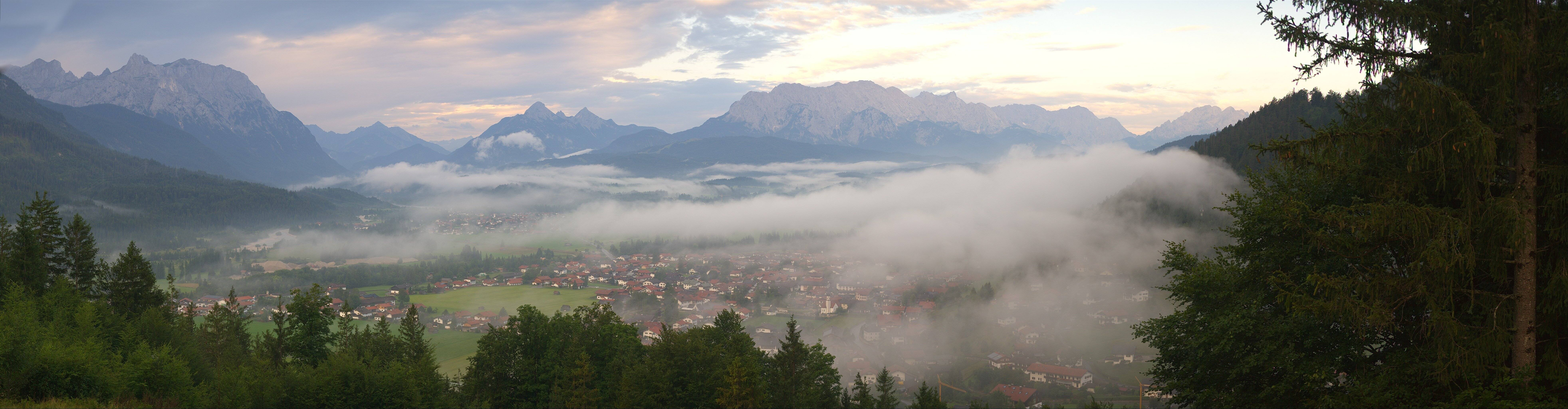 Archiv Foto Webcam Wallgau - Maxhütte