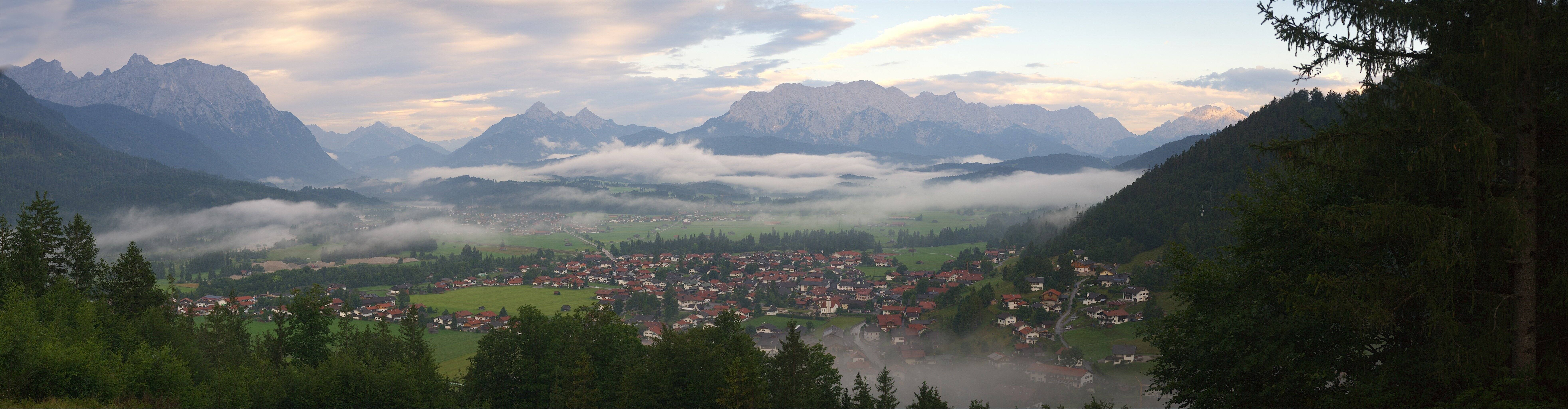 Archiv Foto Webcam Wallgau - Maxhütte