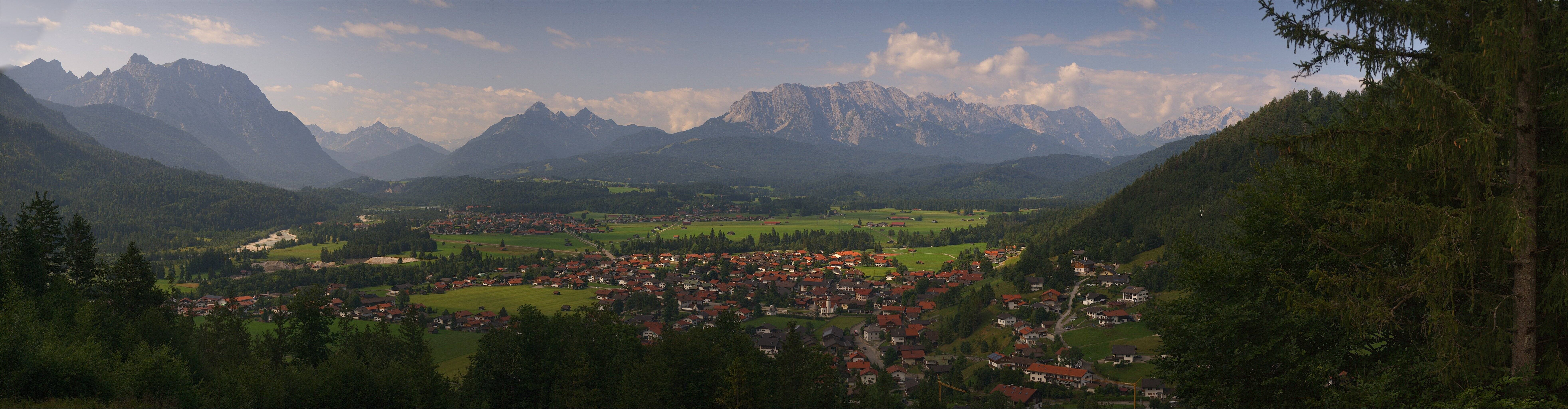 Archiv Foto Webcam Wallgau - Maxhütte