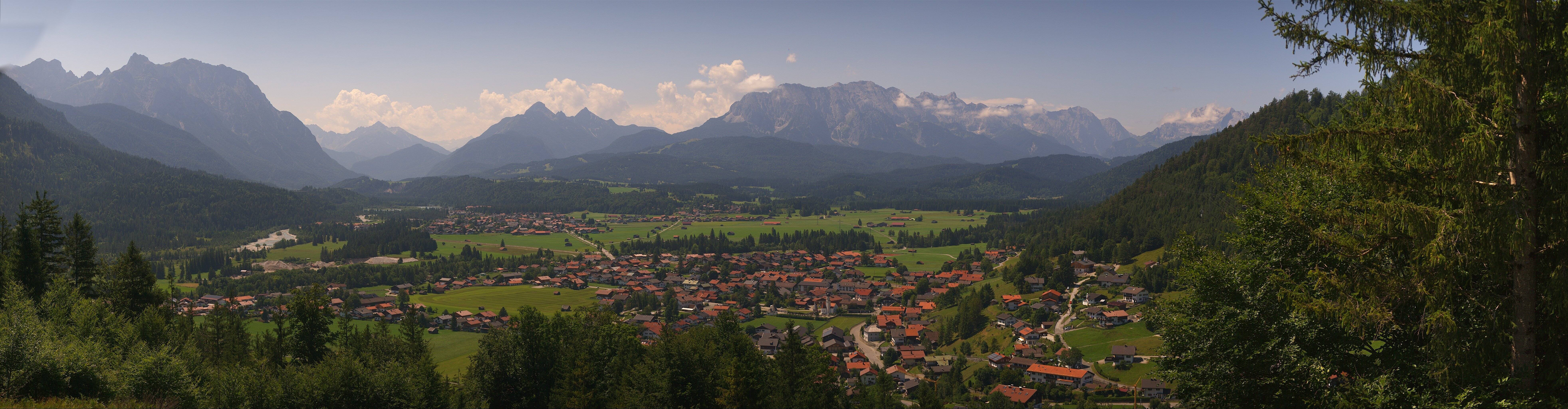 Archiv Foto Webcam Wallgau - Maxhütte