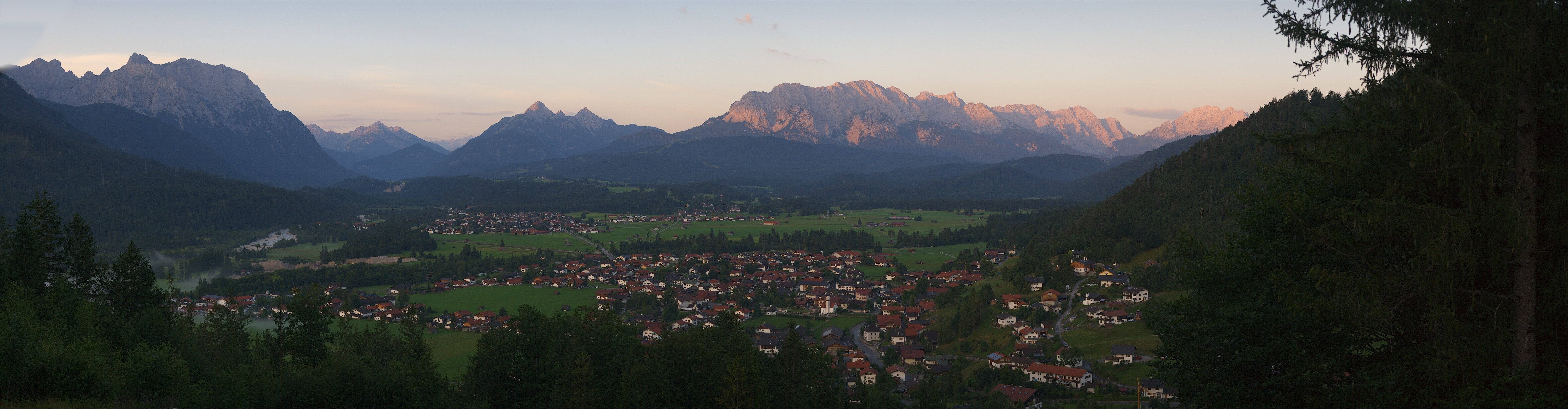 Archiv Foto Webcam Wallgau - Maxhütte