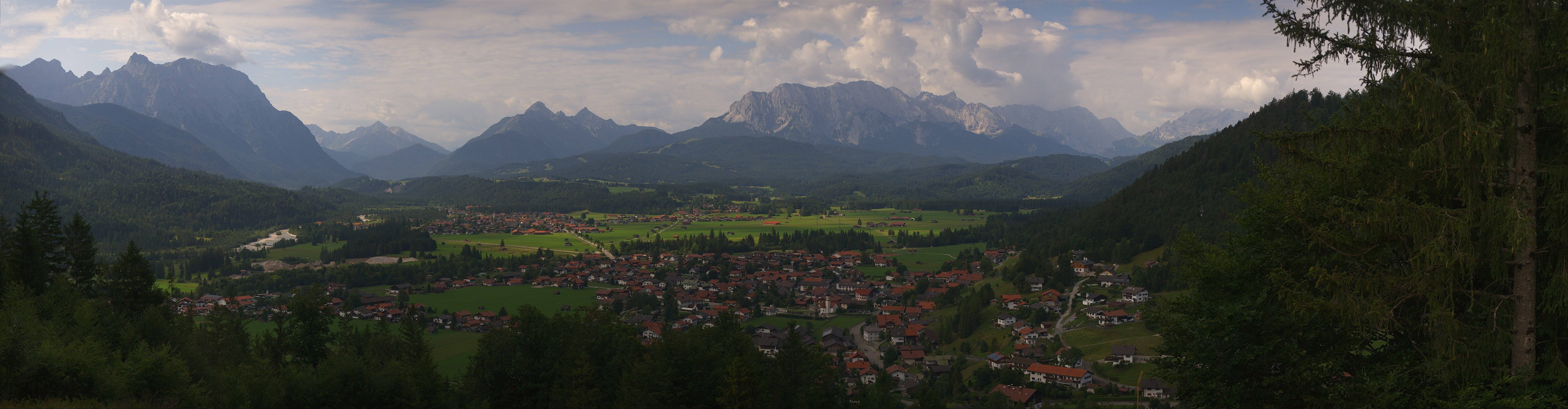 Archiv Foto Webcam Wallgau - Maxhütte
