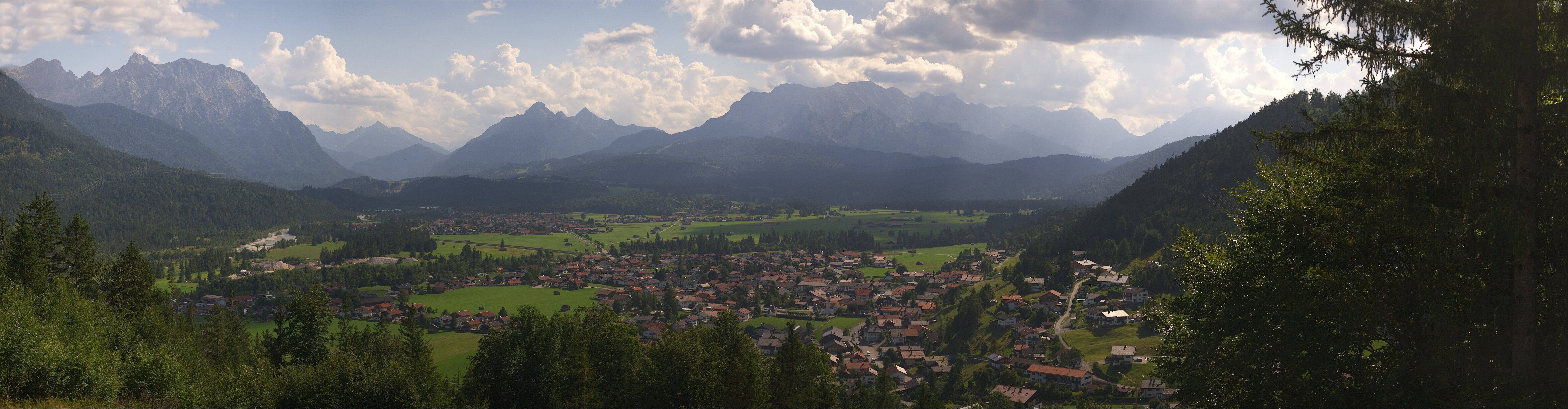 Archiv Foto Webcam Wallgau - Maxhütte