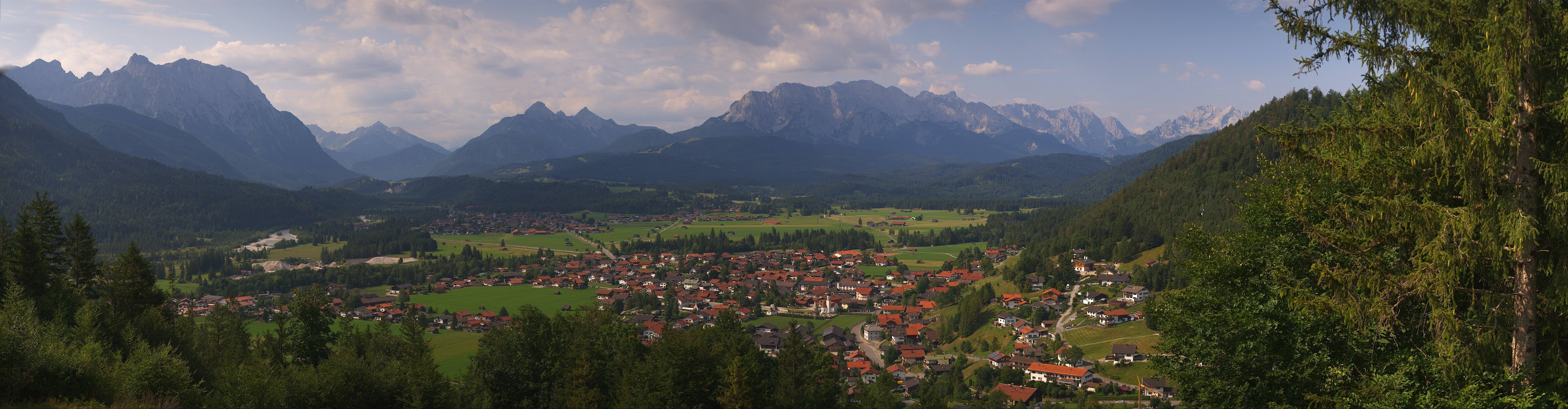 Archiv Foto Webcam Wallgau - Maxhütte