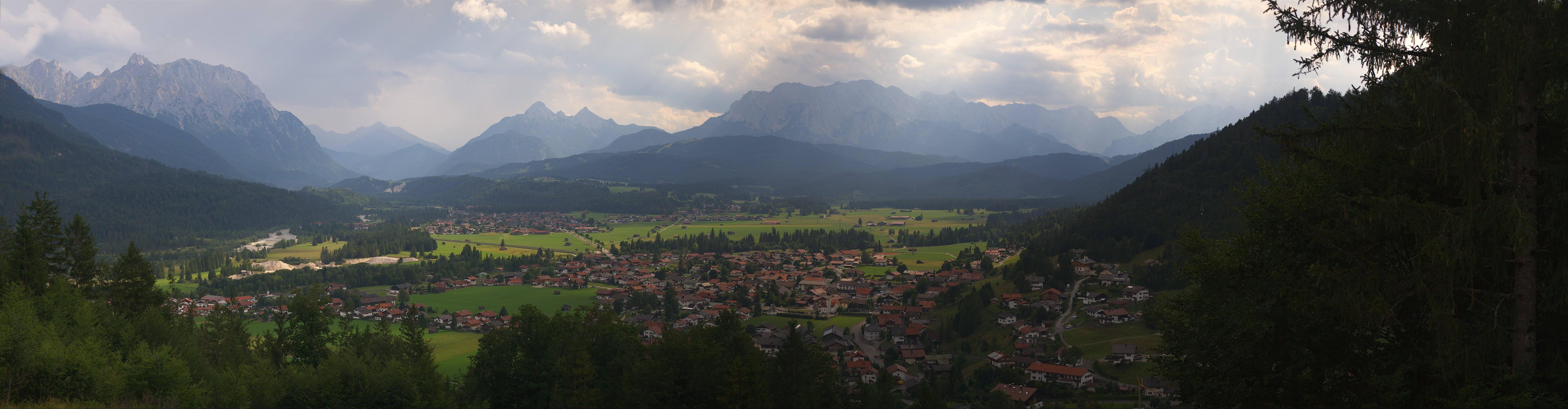 Archiv Foto Webcam Wallgau - Maxhütte