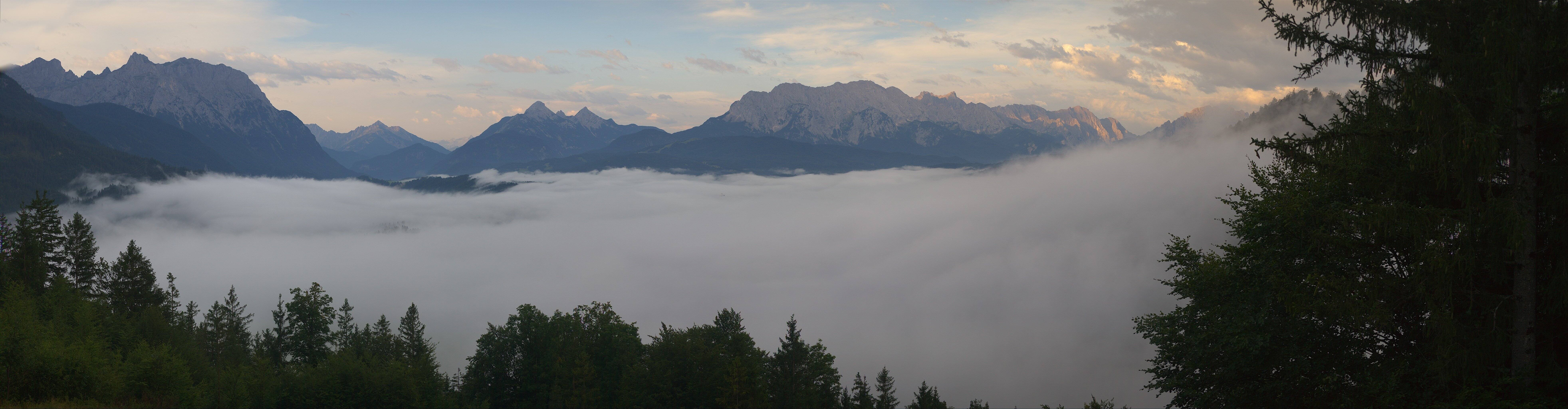 Archiv Foto Webcam Wallgau - Maxhütte