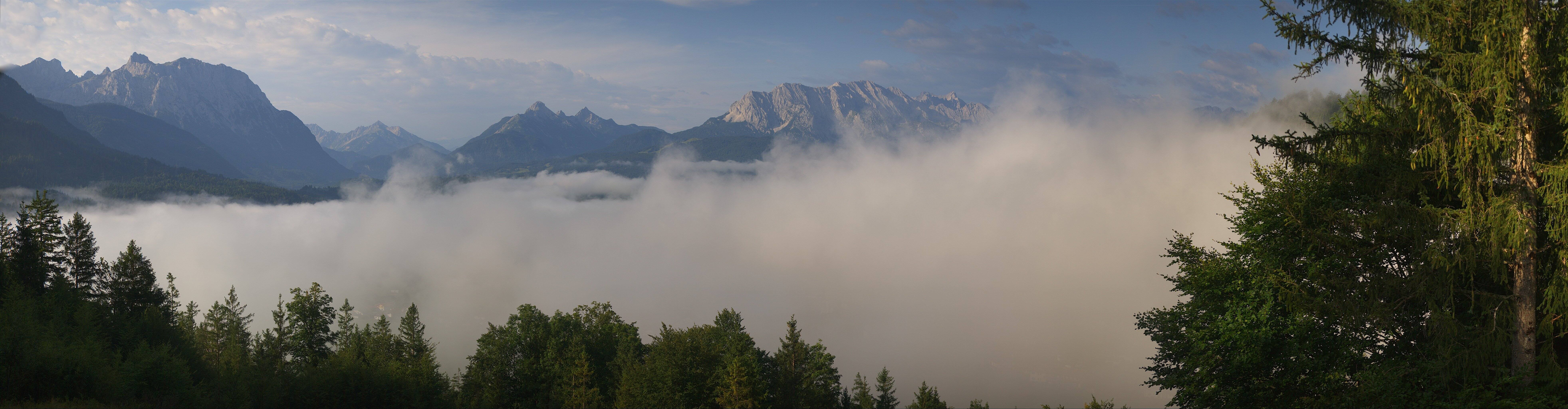 Archiv Foto Webcam Wallgau - Maxhütte