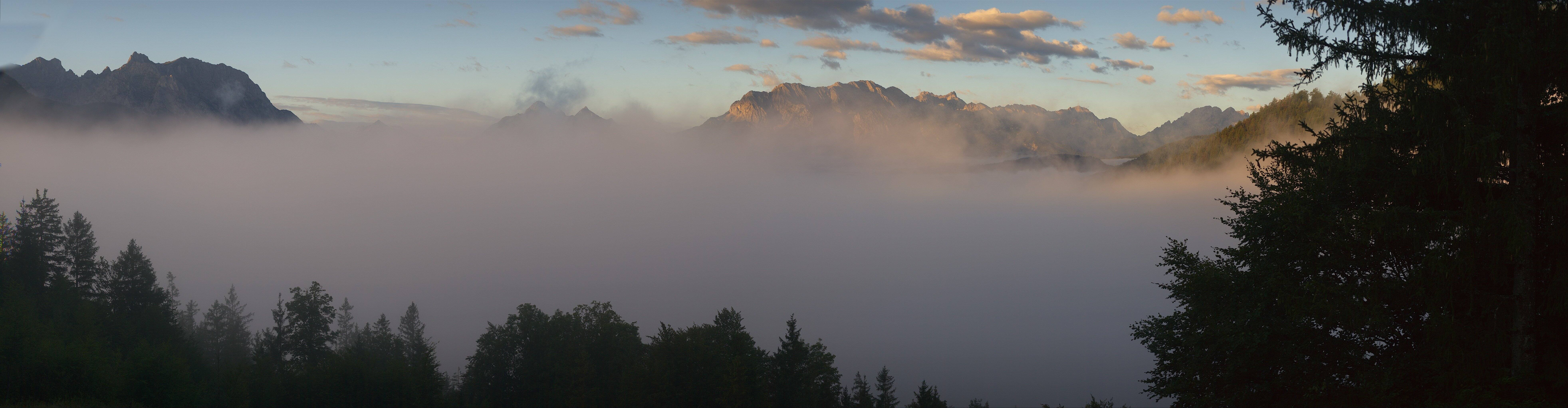 Archiv Foto Webcam Wallgau - Maxhütte