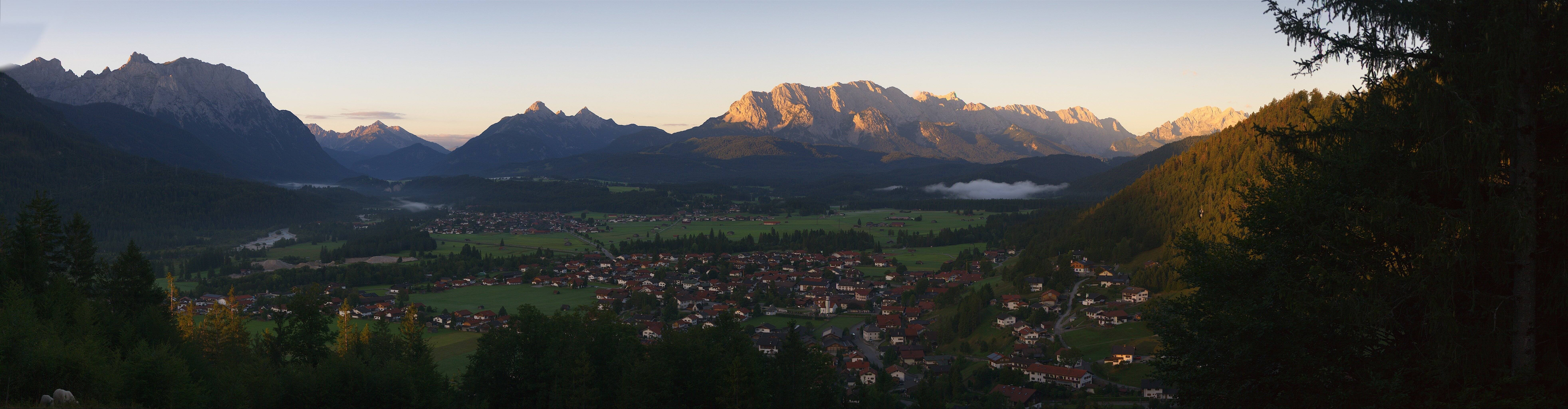 Archiv Foto Webcam Wallgau - Maxhütte