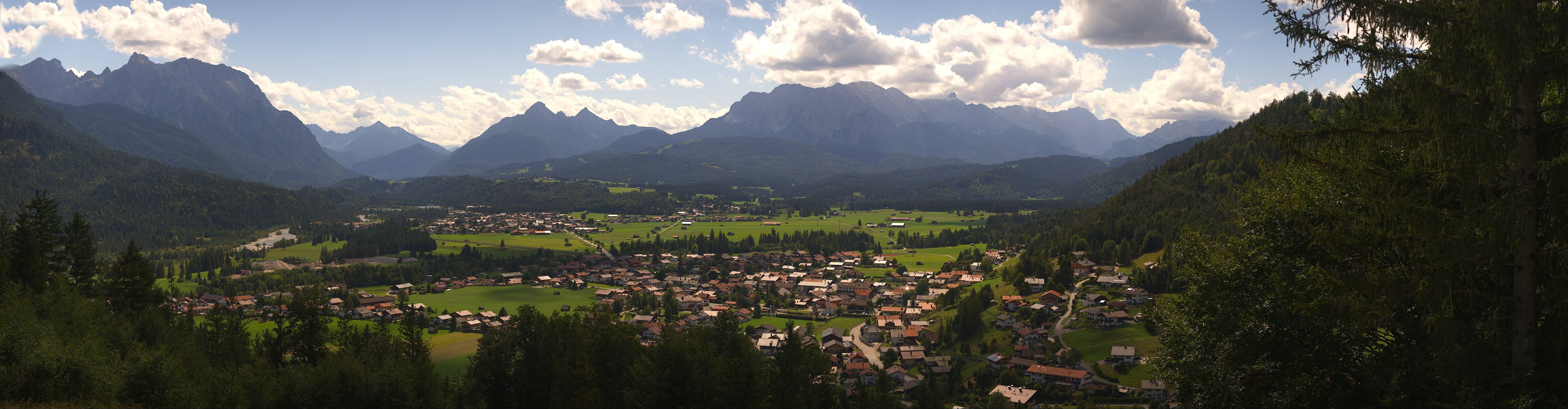 Archiv Foto Webcam Wallgau - Maxhütte