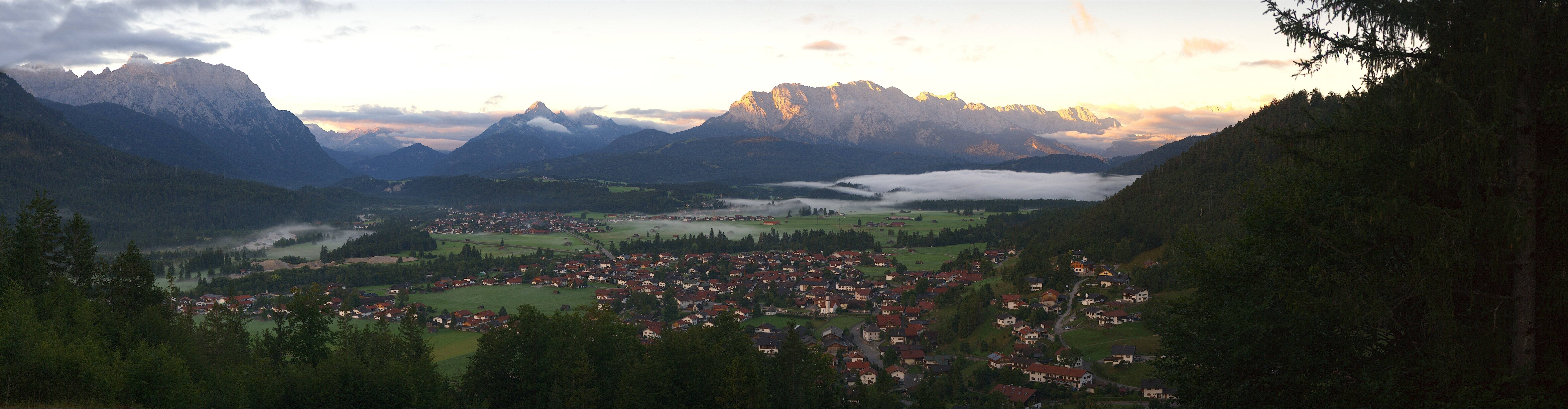Archiv Foto Webcam Wallgau - Maxhütte