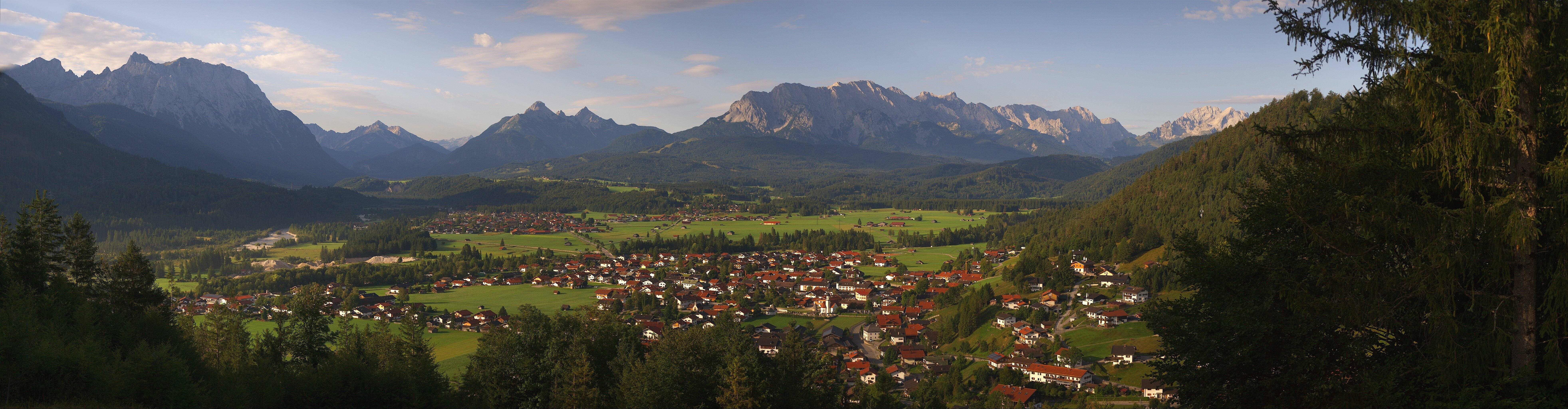 Archiv Foto Webcam Wallgau - Maxhütte