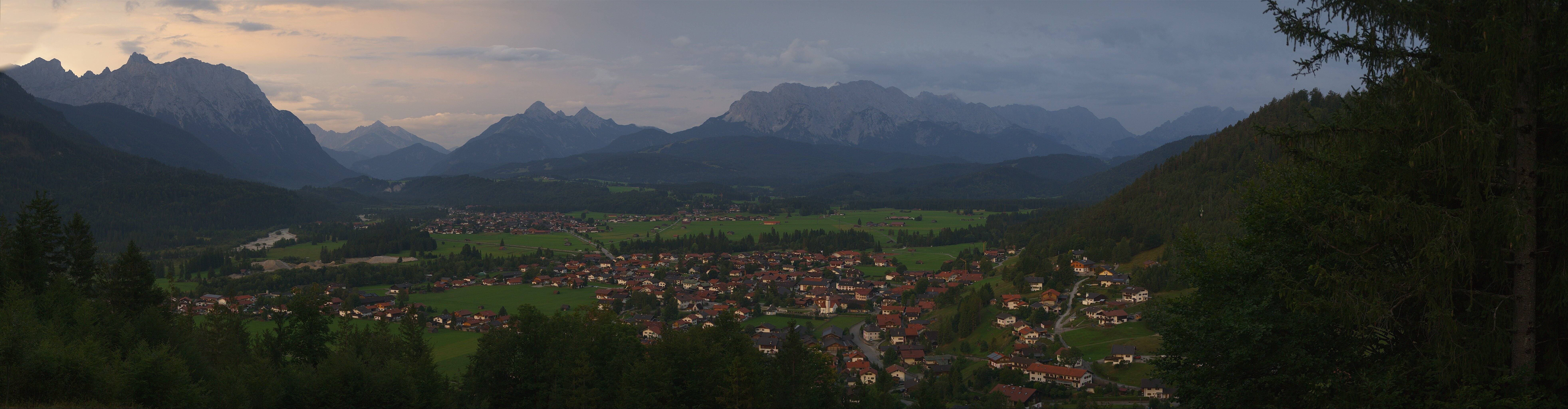 Archiv Foto Webcam Wallgau - Maxhütte